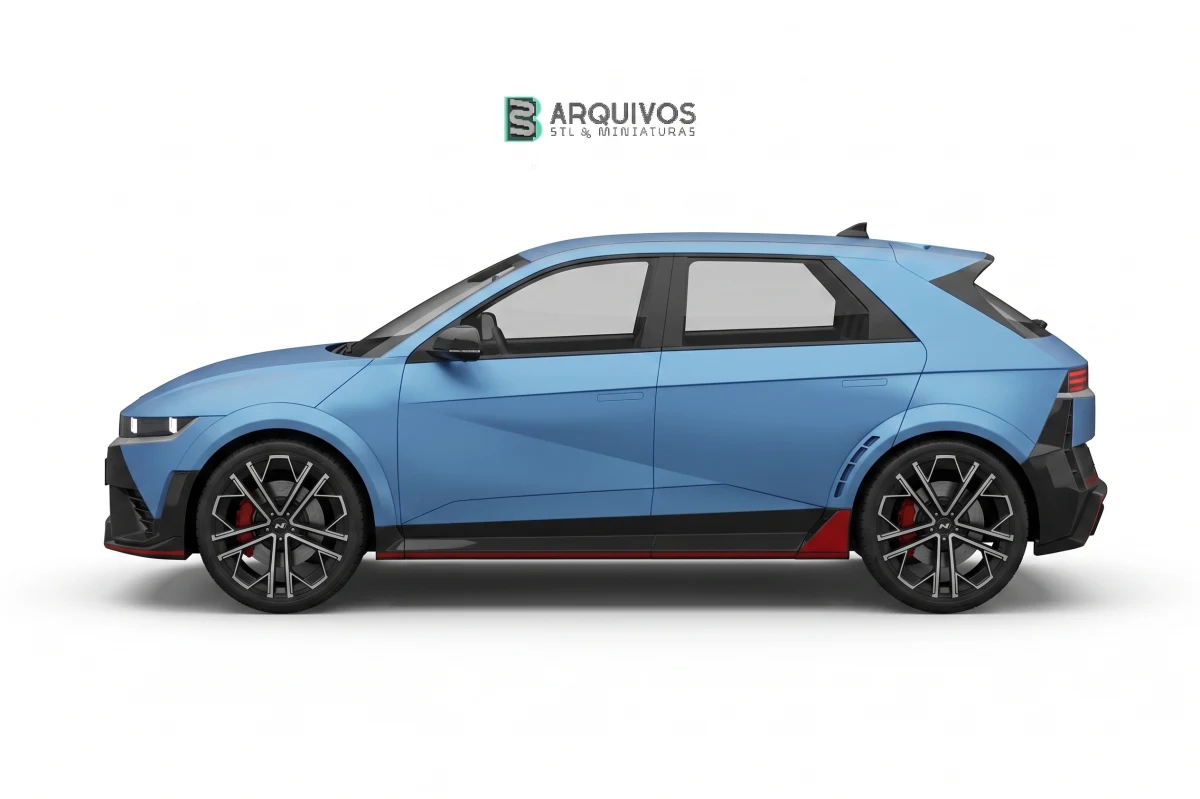 Modelo 3D STL - Hyundai Ioniq 5N — foto 5